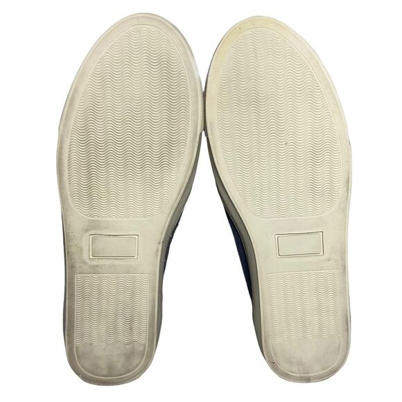 Dcaged High Top Lace Up Chukka Sneakers Men Shoes Sz 10 Blue Brown Canvas Suede - Picture 11 of 11